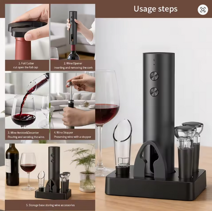 Electric Wine Opener: Effortless Uncorking