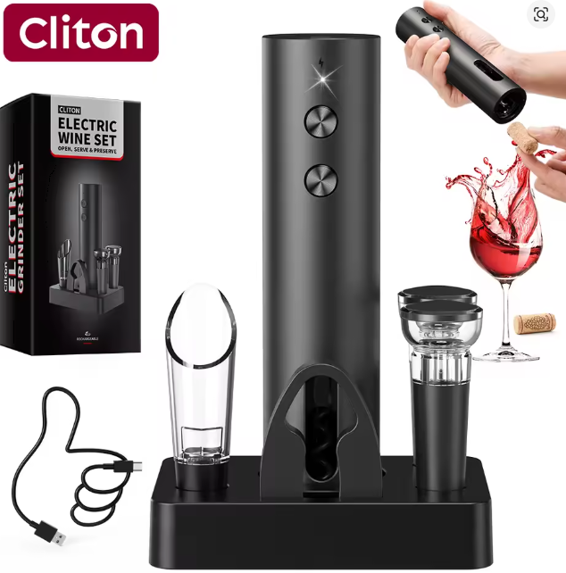 Electric Wine Opener: Effortless Uncorking