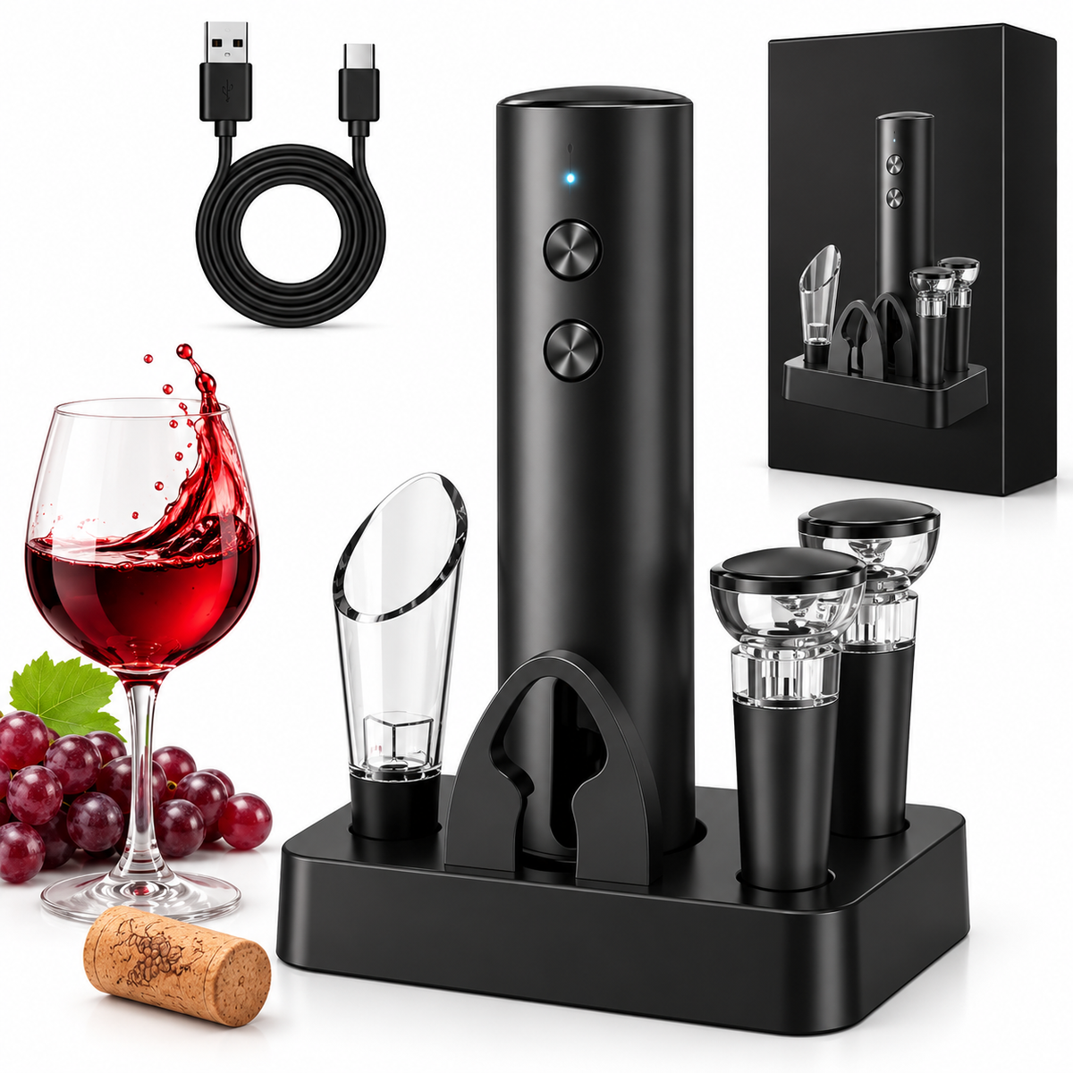 Electric Wine Opener: Effortless Uncorking